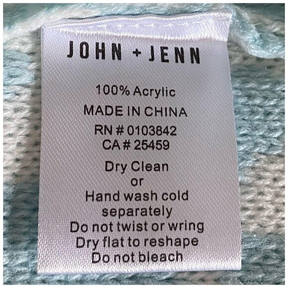 John + Jenn NEW Mystic Large Leopard-Print Knit Sweater Women's Size XS - Picture 9 of 9